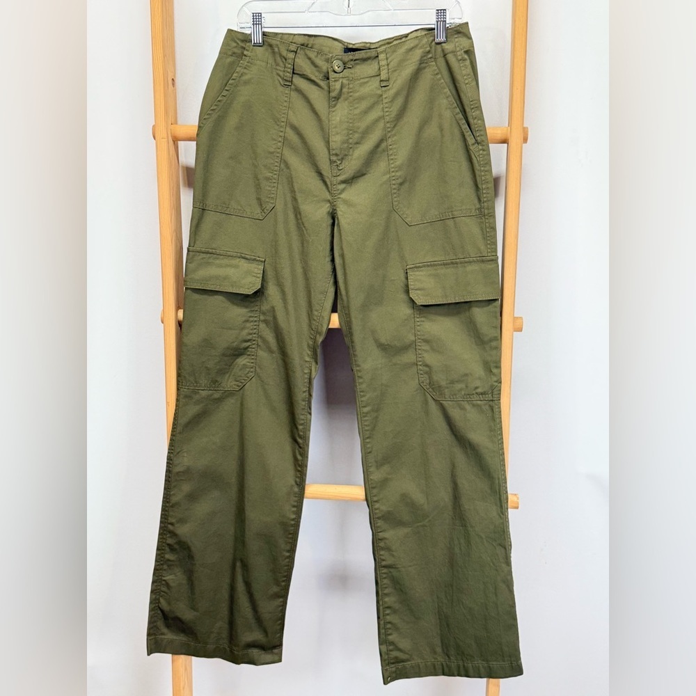 Sanctuary Olive Straight Leg Boyfriend Cargo Pants Size 28